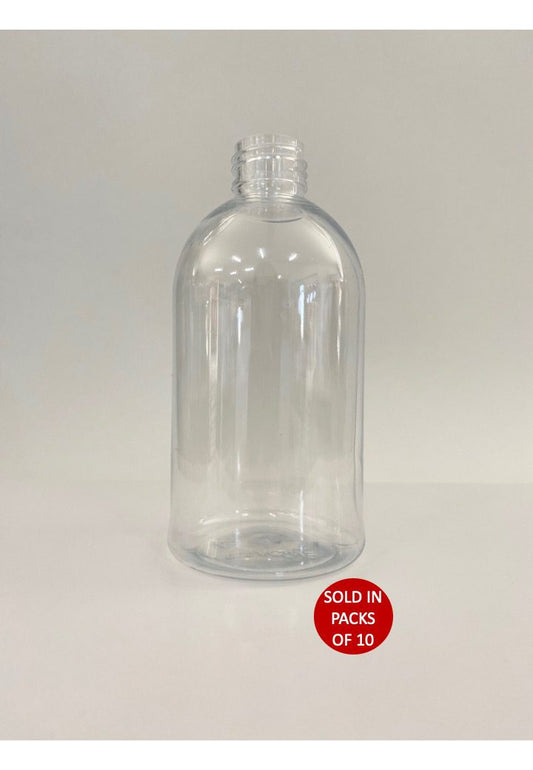 250ml PET Clear Bell Bottle (24/410)