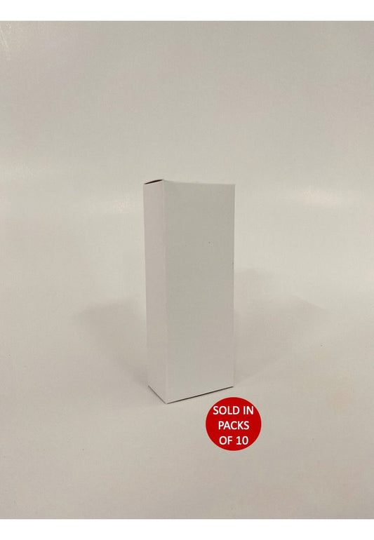 White Rectangle Box 163x60x37mm (Pack of 10)