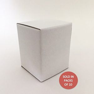 White Tumbler Box 99x77x76mm (Pack of 10)