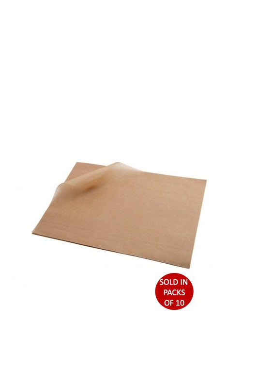Natural Greaseproof Sheets 420x340mm