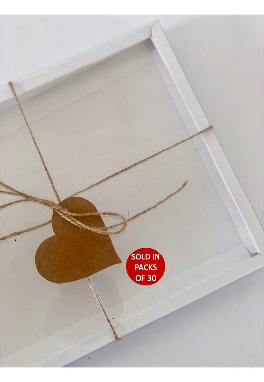 Heart Gift Tags (Kraft) (Pack of 30)