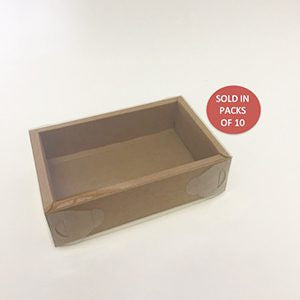 Cookie Box (Kraft) 216x138x60mm