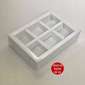 XS Chocolate Box INSERTS ONLY (White)