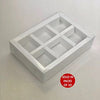 XS Chocolate Box INSERTS ONLY (White) (Pack of 10)