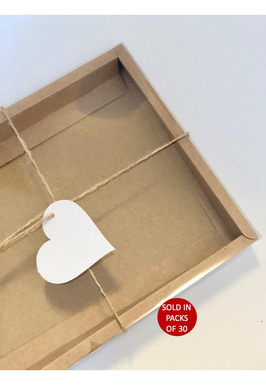 Heart Gift Tags (White) (Pack of 30)