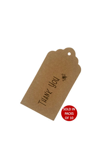 Thank You Bee Tag (Kraft)