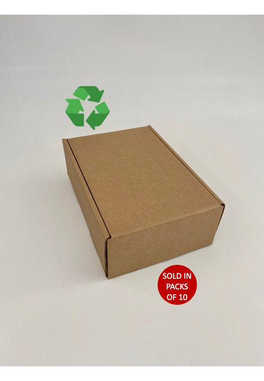 Kraft Shipper Box 162x226x76mm (Pack of 10)