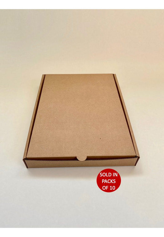 Flat A4 Shipper Box 302x215x35mm (Pack of 10)