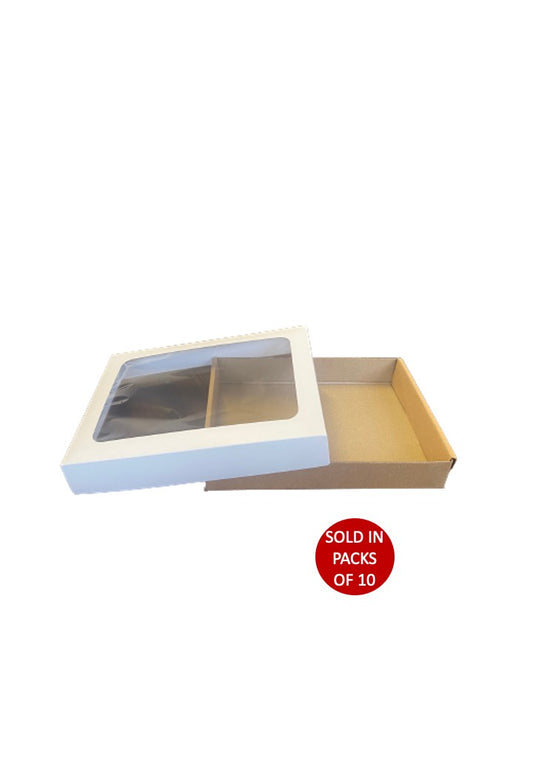 White Biscuit Box 275x205x45mm