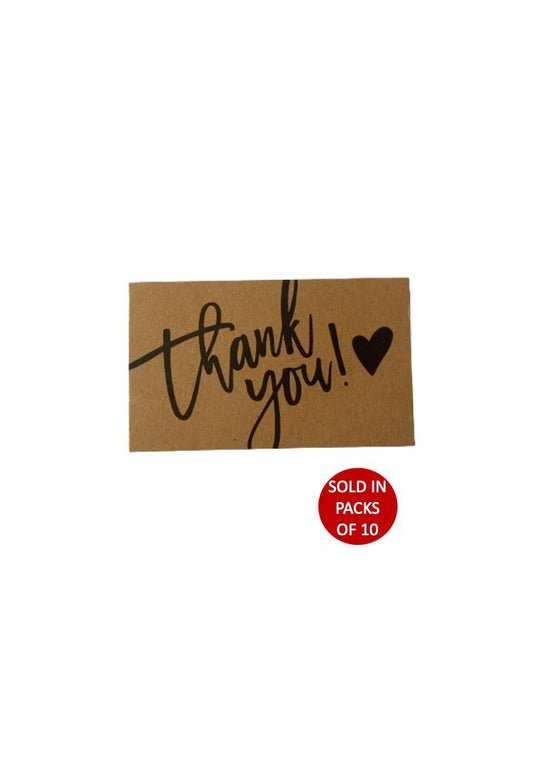 Thank You Card (Heart)