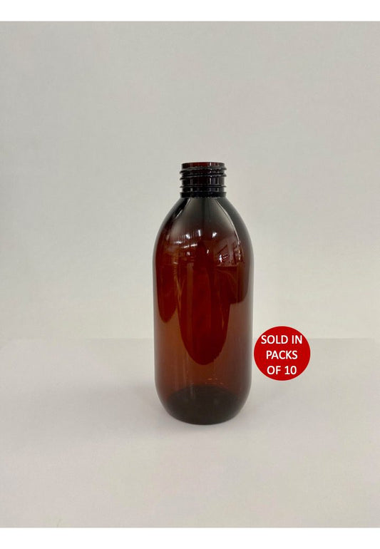 200ml Amber PET Bottle (24/410)