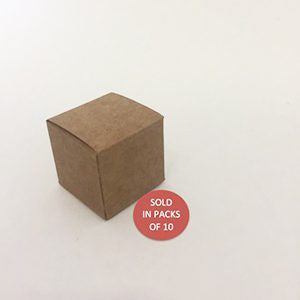 Small Kraft Box 36x36x34mm In The Box