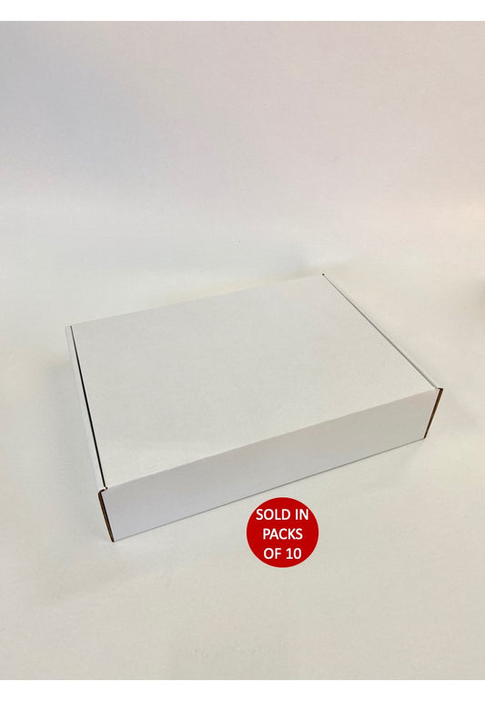 White Shipper Box 318x230x72mm (Pack of 10)