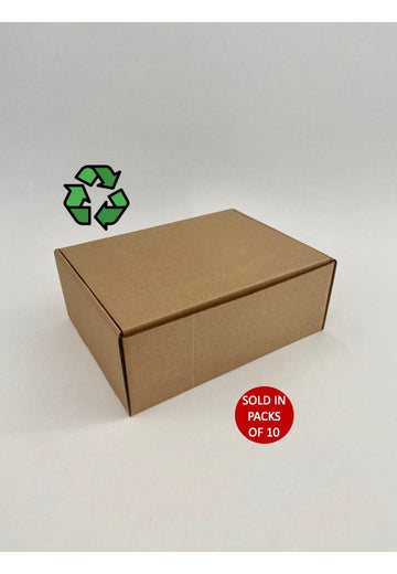Kraft Shipper Box 240x183x92mm (Pack of 10)