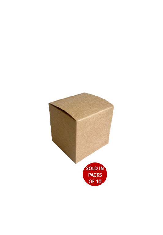 5 Cookie Box (Kraft) 70x65x70mm