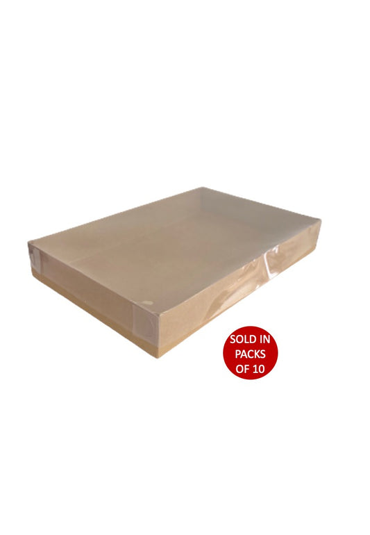 Grazing Box (Kraft) 415x270x60mm (Pack of 10)