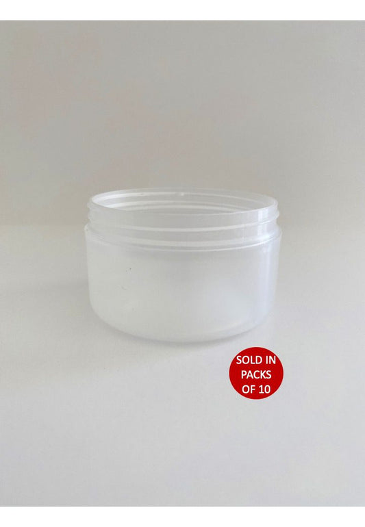 50ml Clear Jar (Pack of 10)