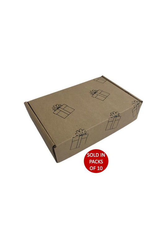 Kraft Shipper Box (237x153x58mm) Gift