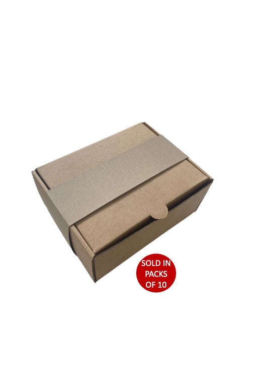 Kraft Belly Band ONLY (Fits Medium Flip Lid Shipper Box 200x150x85mm)