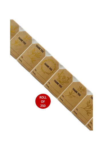 Sticker Tags (Foil) 50x75mm