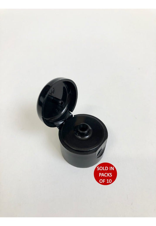 Black Flip Cap 24/410