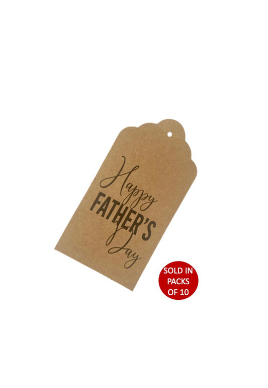 Happy Father's Day Tag (Kraft)