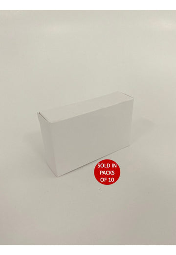 White Soap Box 92x60x26mm (Pack of 10)